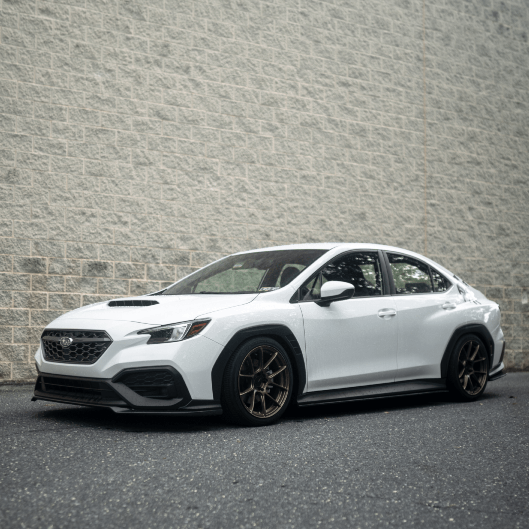 JDMuscle [22-26 WRX] OEM STI Style Carbon Fiber Front Lip
