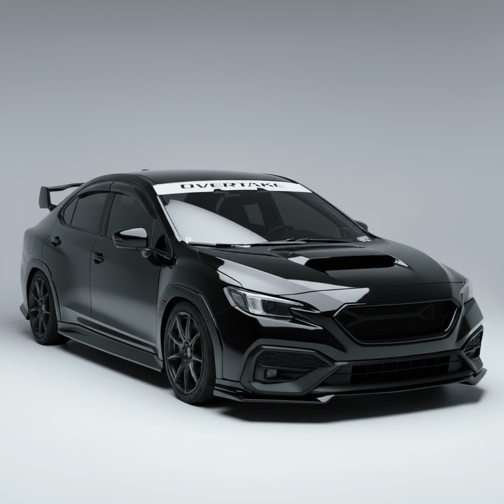 JDMuscle [22-26 WRX] Spec STI OE Style Front Lip | Paint Matched or ABS