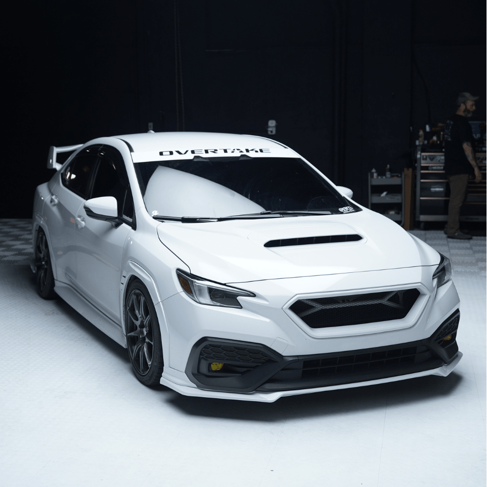 JDMuscle [22-26 WRX] Spec STI OE Style Front Lip | Paint Matched or ABS