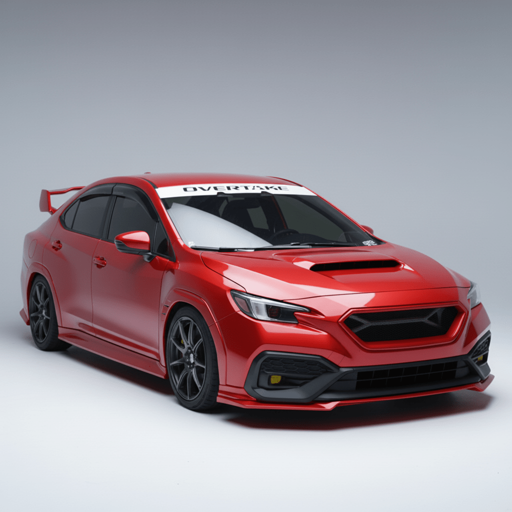 JDMuscle [22-26 WRX] Spec STI OE Style Front Lip | Paint Matched or ABS
