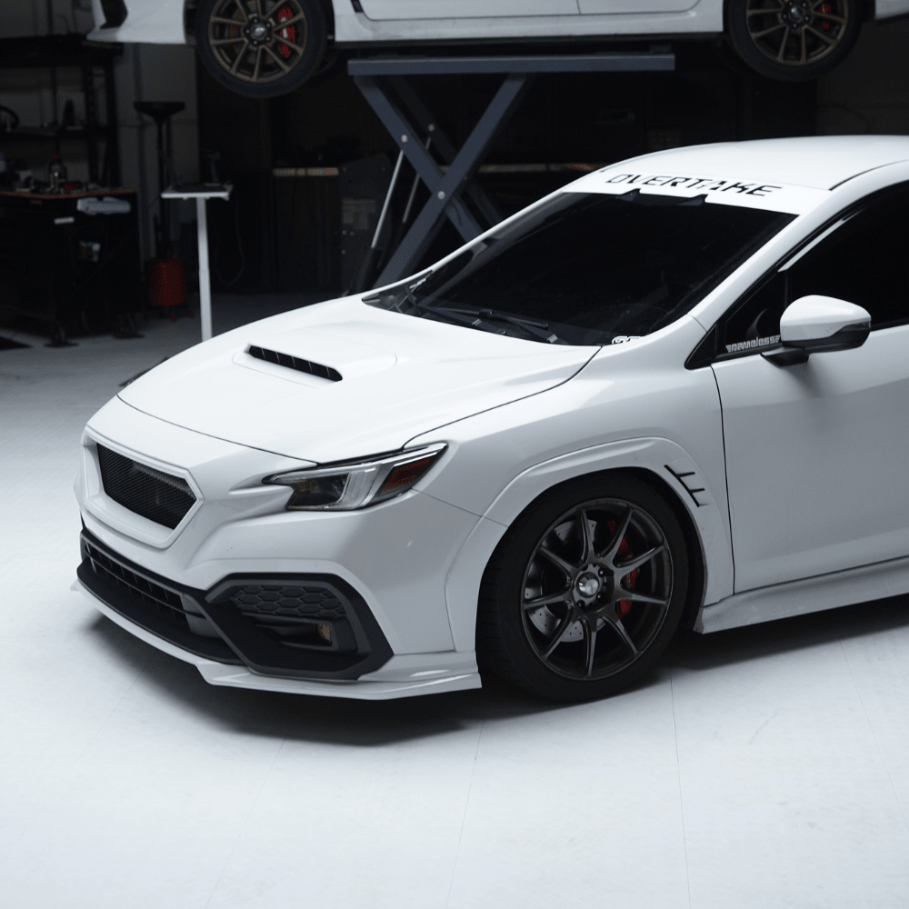 JDMuscle [22-26 WRX] Spec STI OE Style Front Lip | Paint Matched or ABS