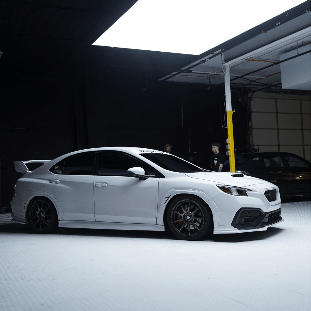 JDMuscle [22-26 WRX] Spec STI OE Style Front Lip | Paint Matched or ABS