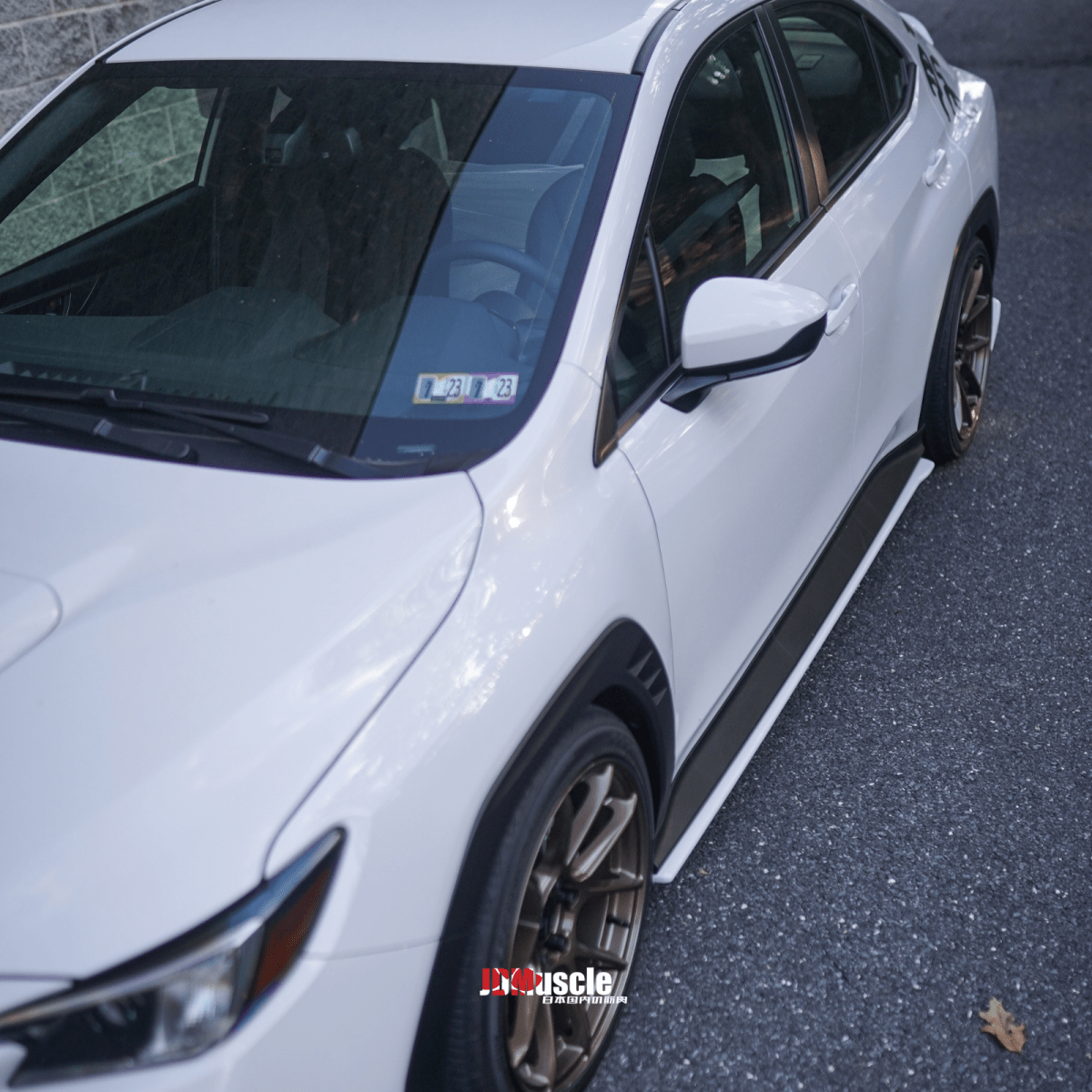 JDMuscle [22-26 WRX] Spec STI OEM Style Side Skirts | Paint Matched or ABS