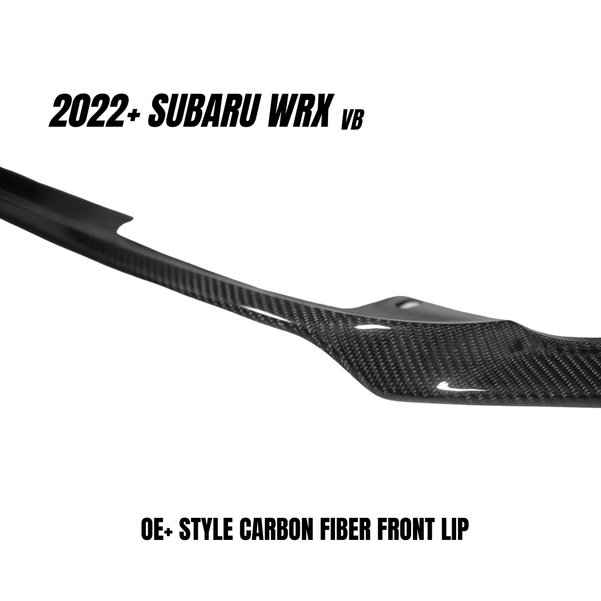 JDMuscle [22-26 WRX] Spec STI OE Style Carbon Fiber Aero Combo