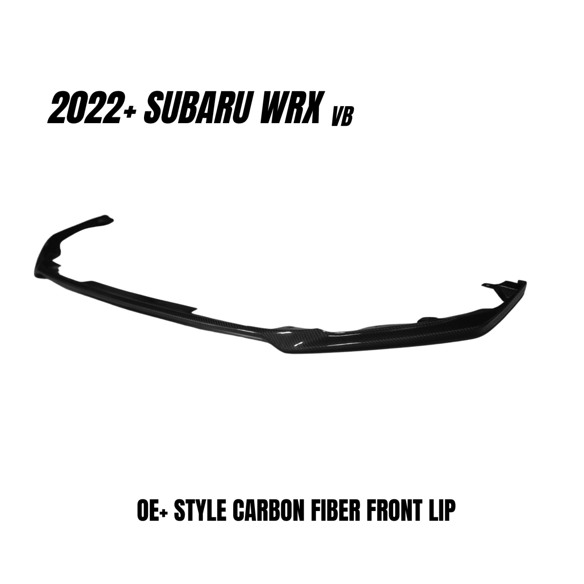JDMuscle [22-26 WRX] Spec STI OE Style Carbon Fiber Aero Combo