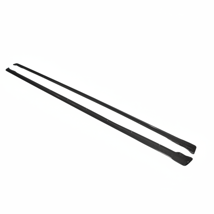 JDMuscle [22-26 WRX] Spec STI OEM Style Carbon Fiber Side Skirts