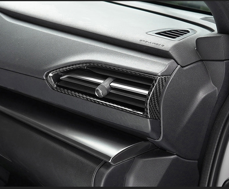 JDMuscle [22-26 WRX] Tanso Pre-preg Carbon Fiber AC Vents Covers 6 PCs