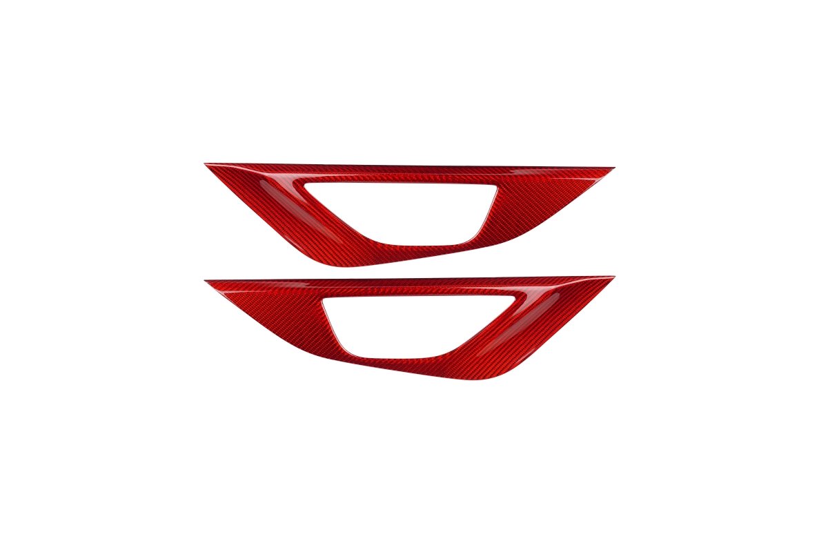 JDMuscle [22-26 WRX] Tanso Pre-preg Carbon Fiber Door Panel Covers - 4 PC