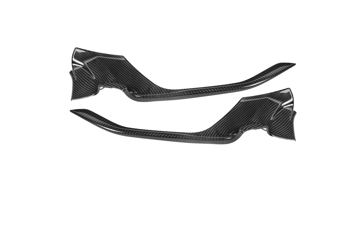 JDMuscle [22-26 WRX] Tanso Pre-preg Carbon Fiber Front Door Larger Pannel Covers - 2 PC