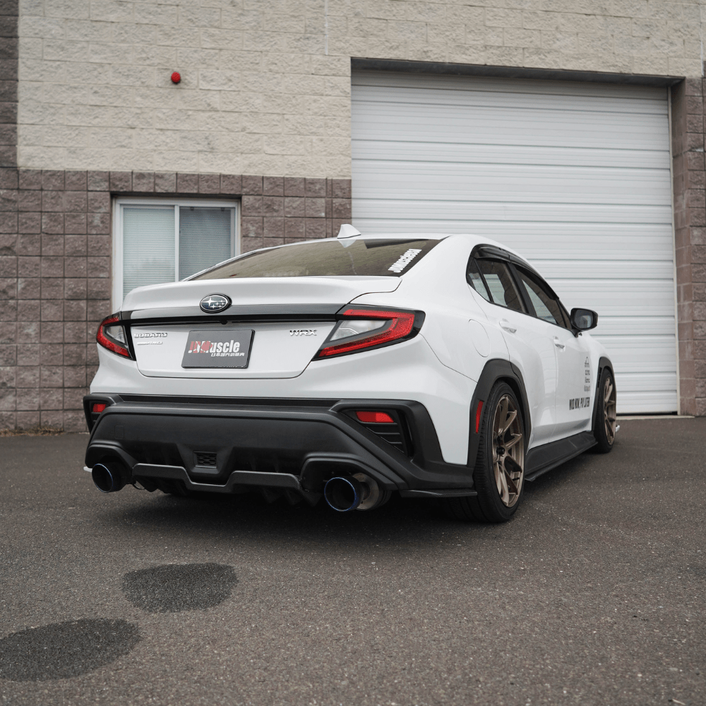 JDMuscle [22-26 WRX] V1 Carbon Fiber Rear Diffuser