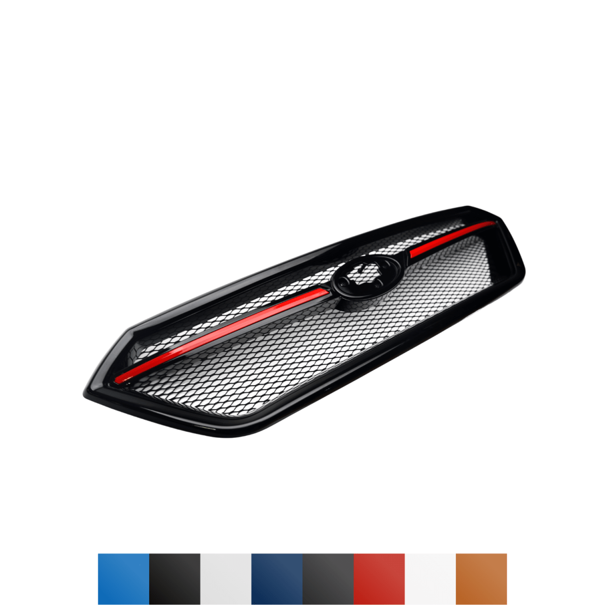 JDMuscle [22-26 WRX] V2 Front Bumper Grille-Paint Matched/Gloss Black *Special Order*