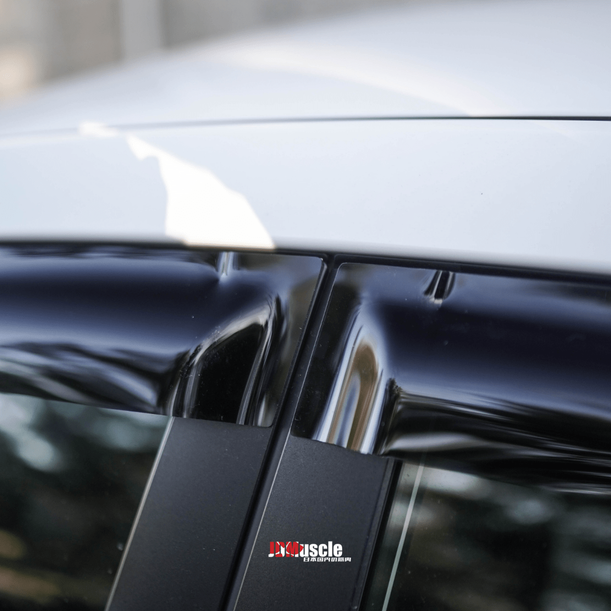 JDMuscle [22-26 WRX] V2 Rain Guards / Window Visors