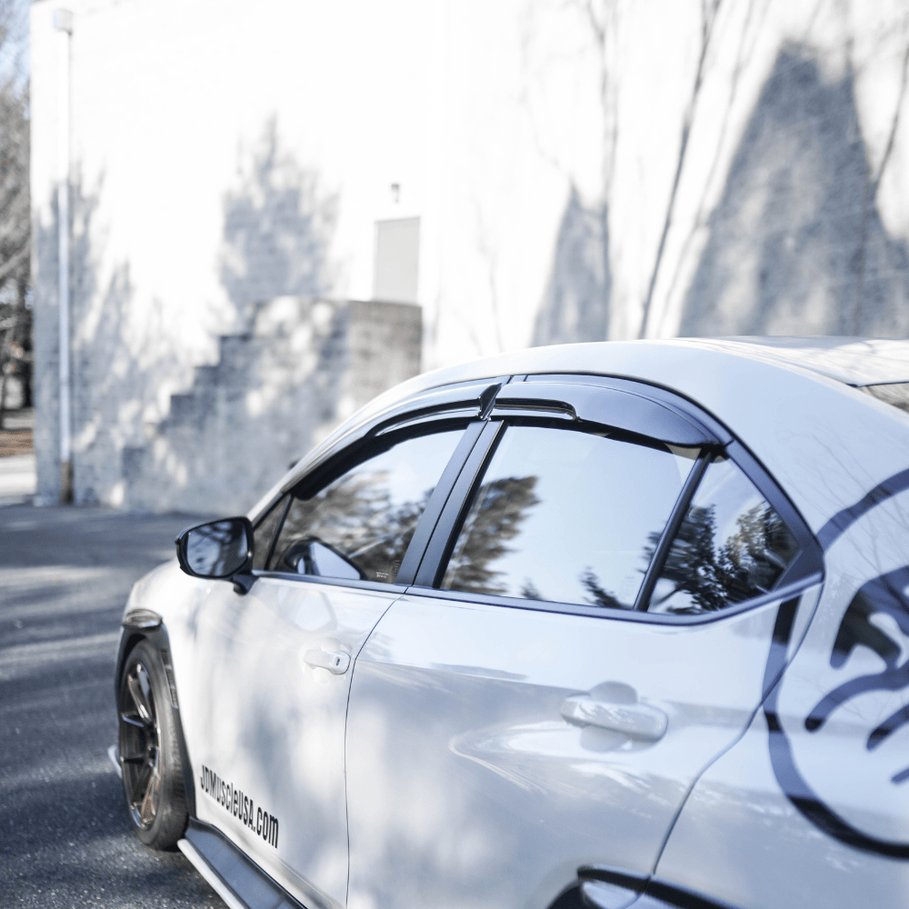 JDMuscle [22-26 WRX] V3 Rain Guards / Window Visors