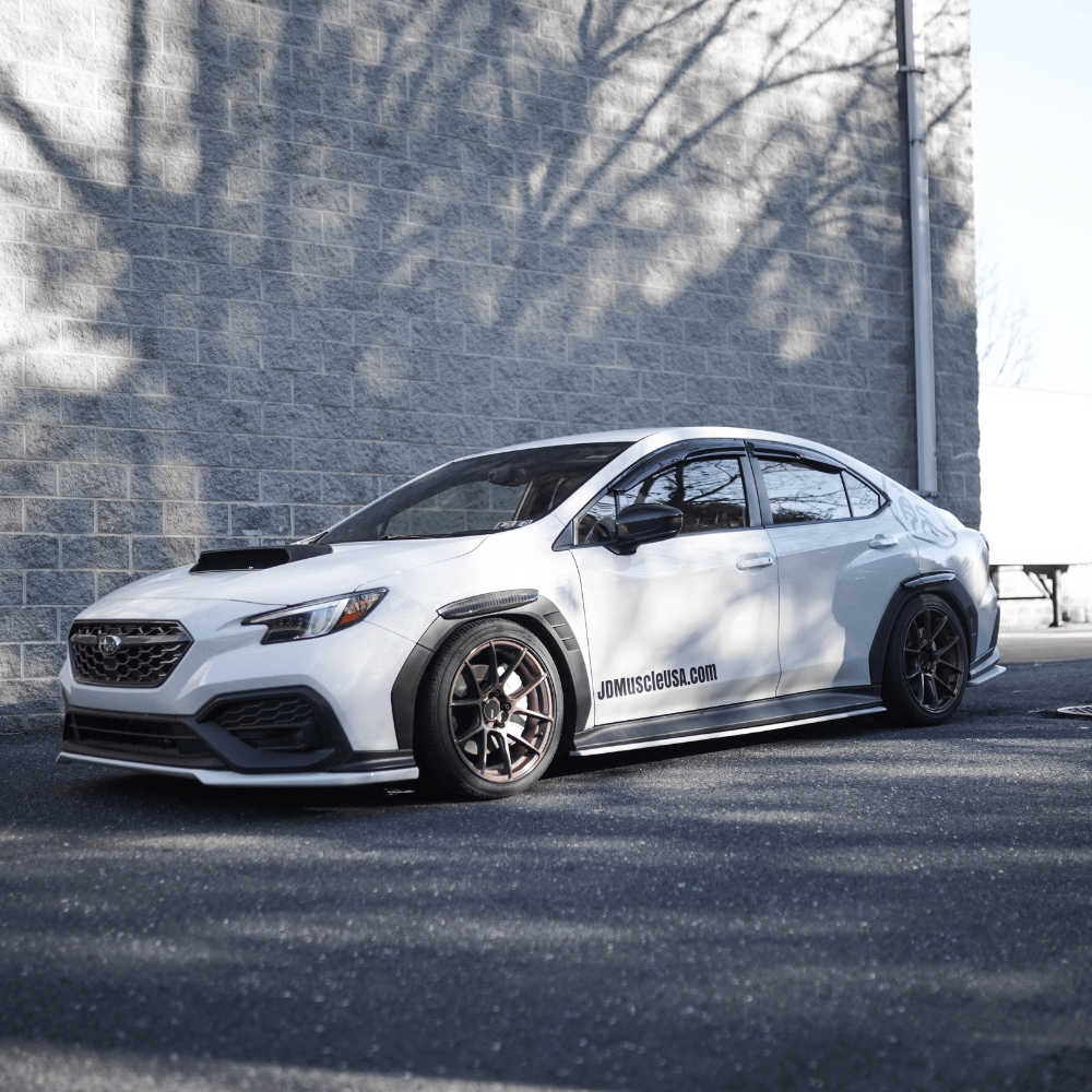 JDMuscle [22-26 WRX] V3 Rain Guards / Window Visors