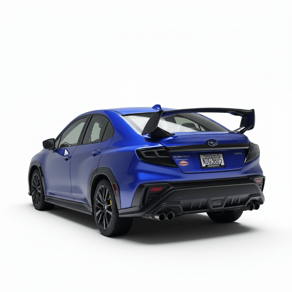 JDMuscle [22-26 WRX] VA STI Style Final Edition Vacuum-fused Carbon Fiber Spoiler