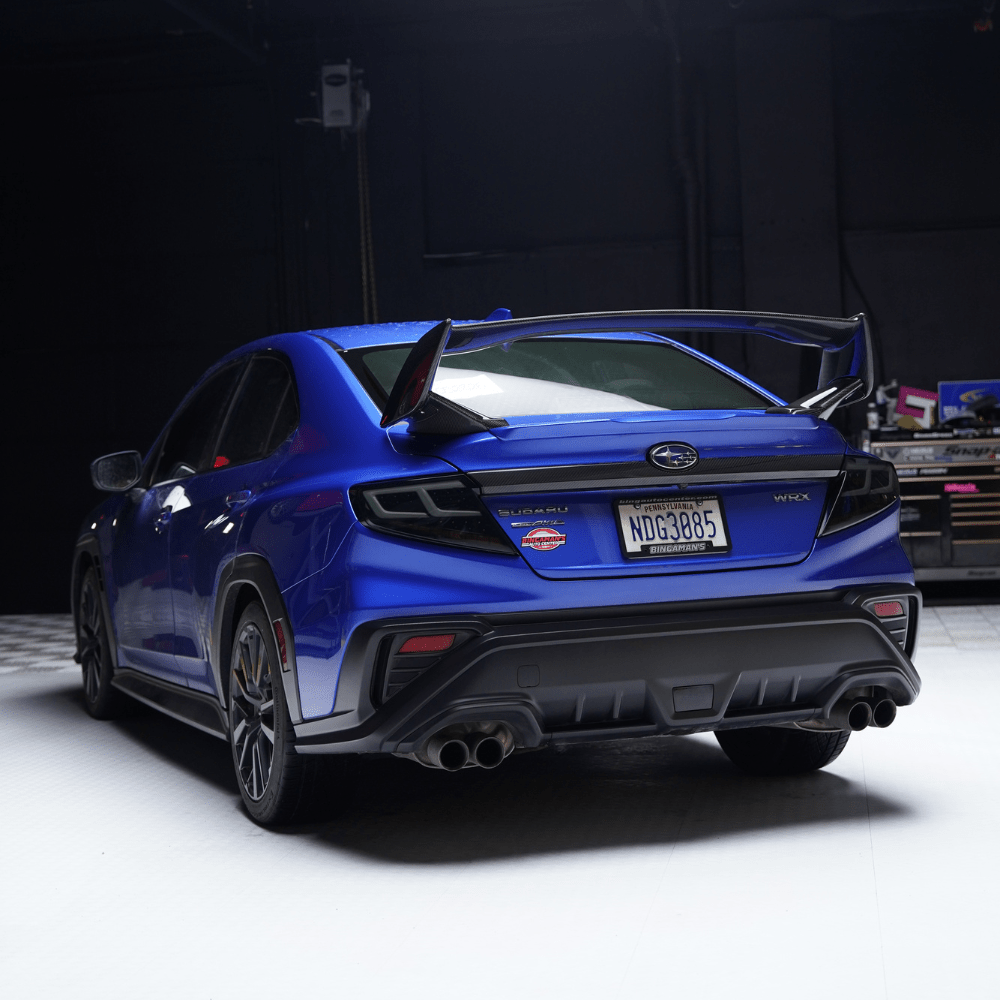 JDMuscle [22-26 WRX] VA STI Style Final Edition Vacuum-fused Carbon Fiber Spoiler