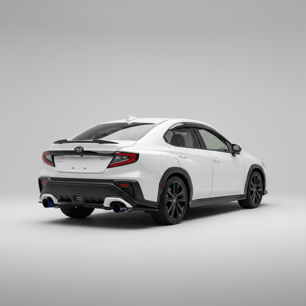 JDMuscle [22-26 WRX] Vacumm-Infused V6 Carbon Fiber Duck Bill Spoiler*Clearance*No Returns*