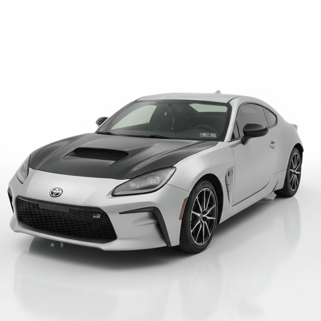JDMuscle [22+BRZ/GR86] Tanso Carbon Fiber Hood - STI style