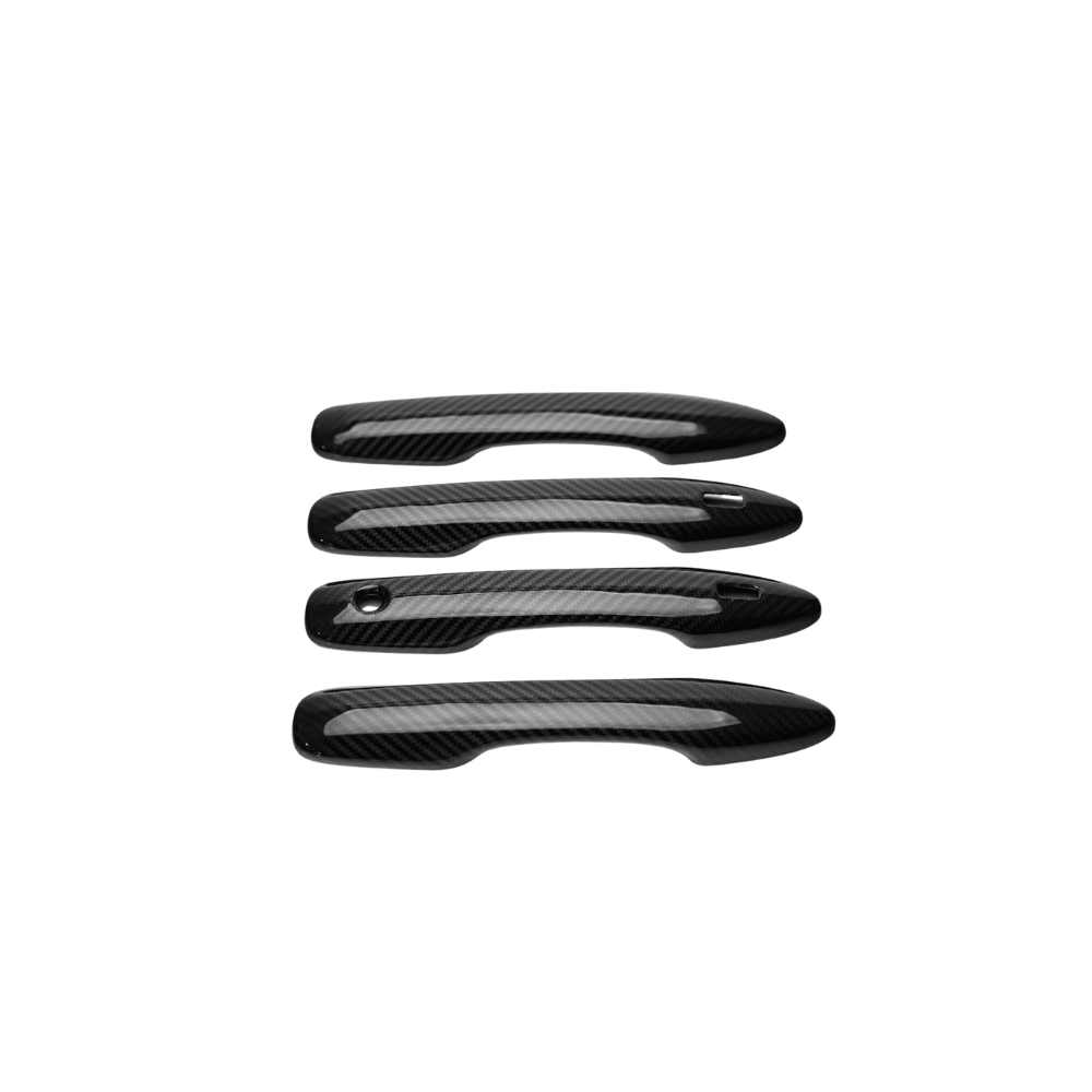 JDMuscle [23-24 GR Corolla, 19+ Hatch] Carbon Fiber Door Handle Covers (4PC)