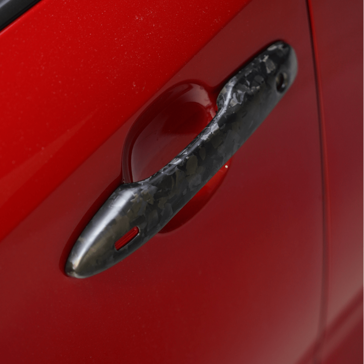 JDMuscle [23-24 GR Corolla, 19+ Hatch] Carbon Fiber Door Handle Covers (4PC)