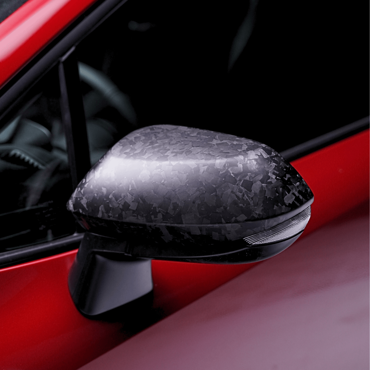 JDMuscle [23-26 GR Corolla, 19+ Corolla Hatch] Pre-preg Carbon Fiber Side Mirror Covers (2PC)