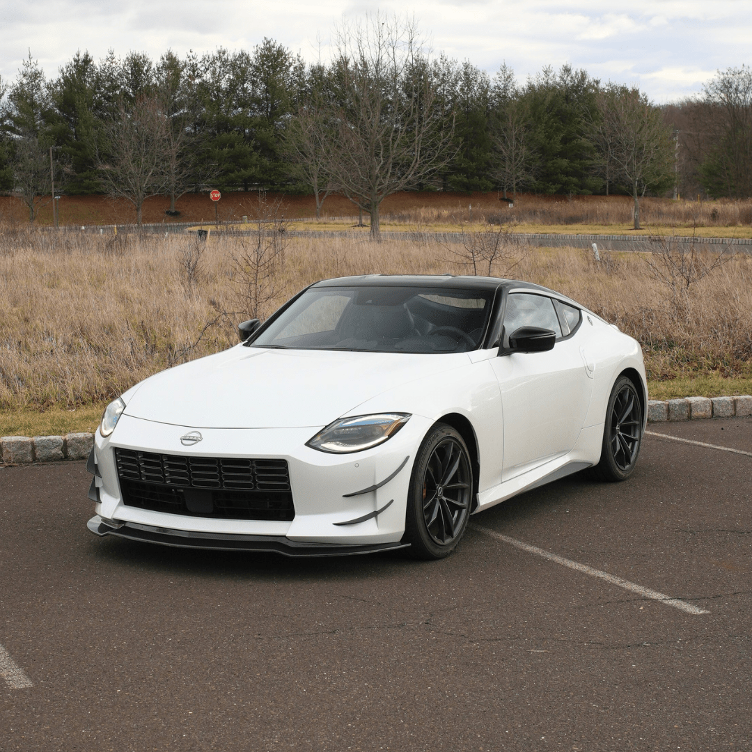 JDMuscle 23-24 Nissan Z Carbon Fiber Canards V1