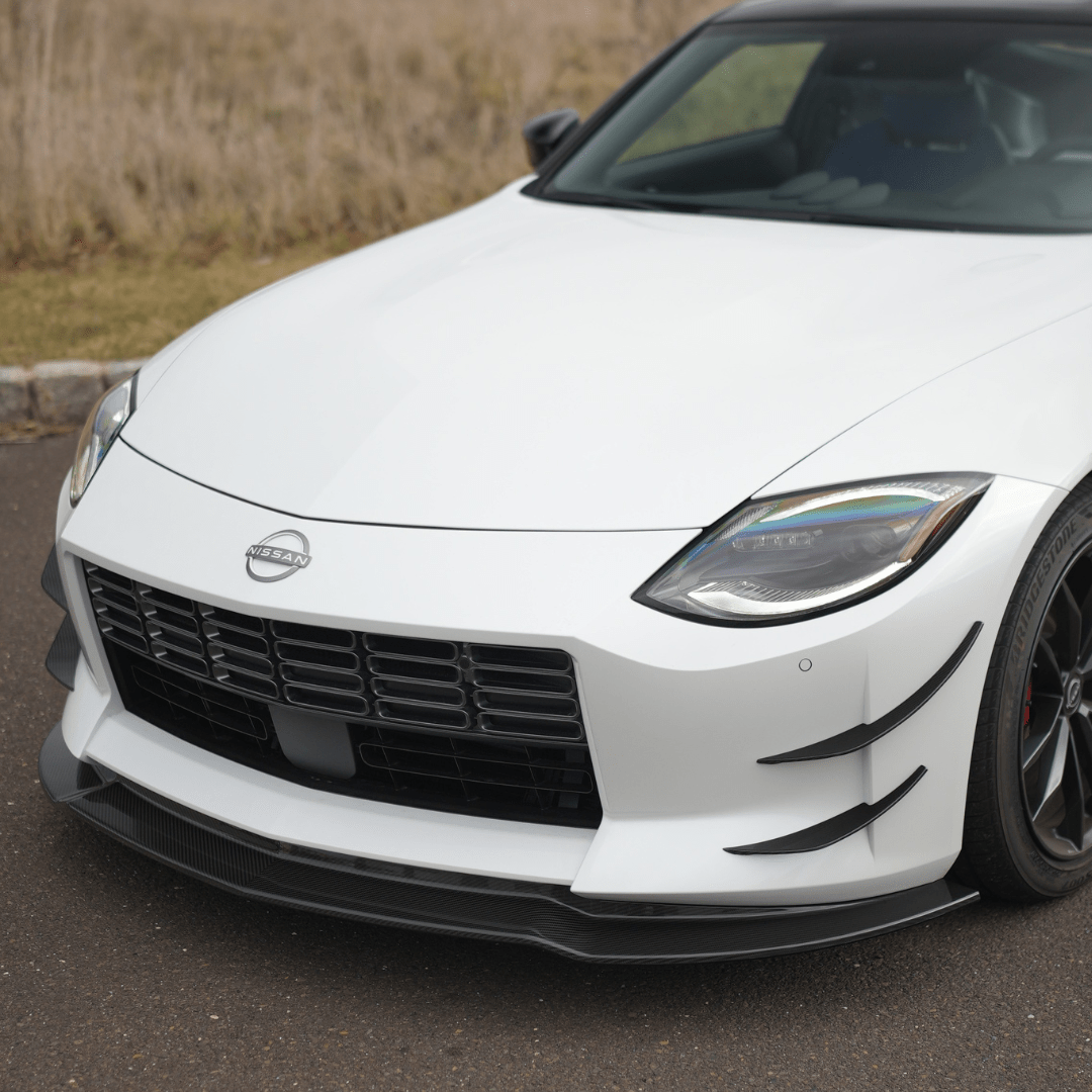 JDMuscle 23-24 Nissan Z Carbon Fiber Canards V1