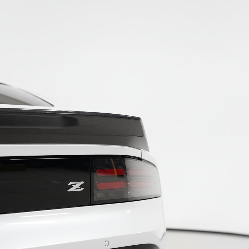 JDMuscle [23-26 Nissan Z] V2 Carbon Fiber Duck Bill Spoiler