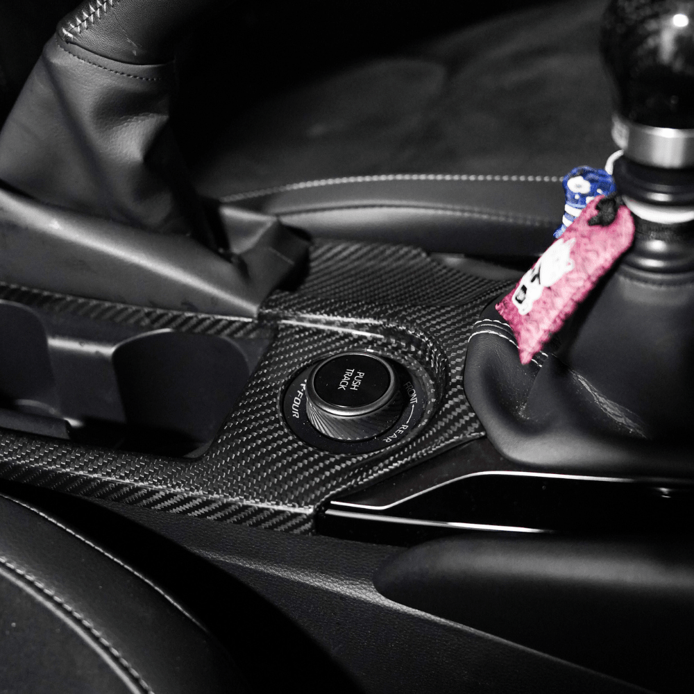 JDMuscle [23-26 GR Corolla] Carbon Fiber Cup Holder Cover