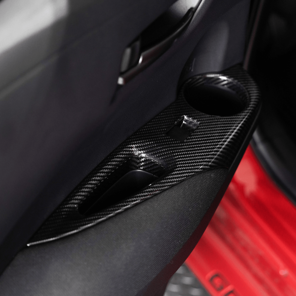 JDMuscle [23-26 GR Corolla] Carbon Fiber Window Switches (Front & Rear 4 PCS)