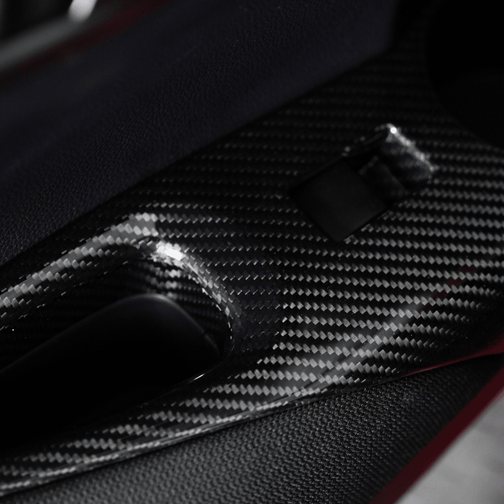 JDMuscle [23-26 GR Corolla] Carbon Fiber Window Switches (Front & Rear 4 PCS)