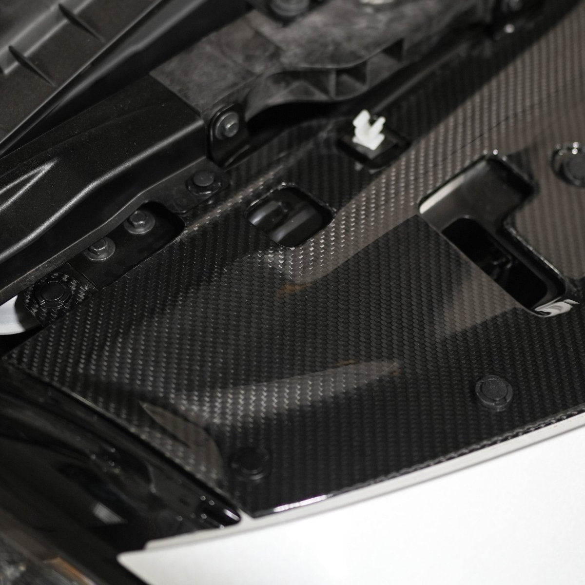 JDMuscle [23-26 Nissan Z] Carbon Fiber Radiator Shroud
