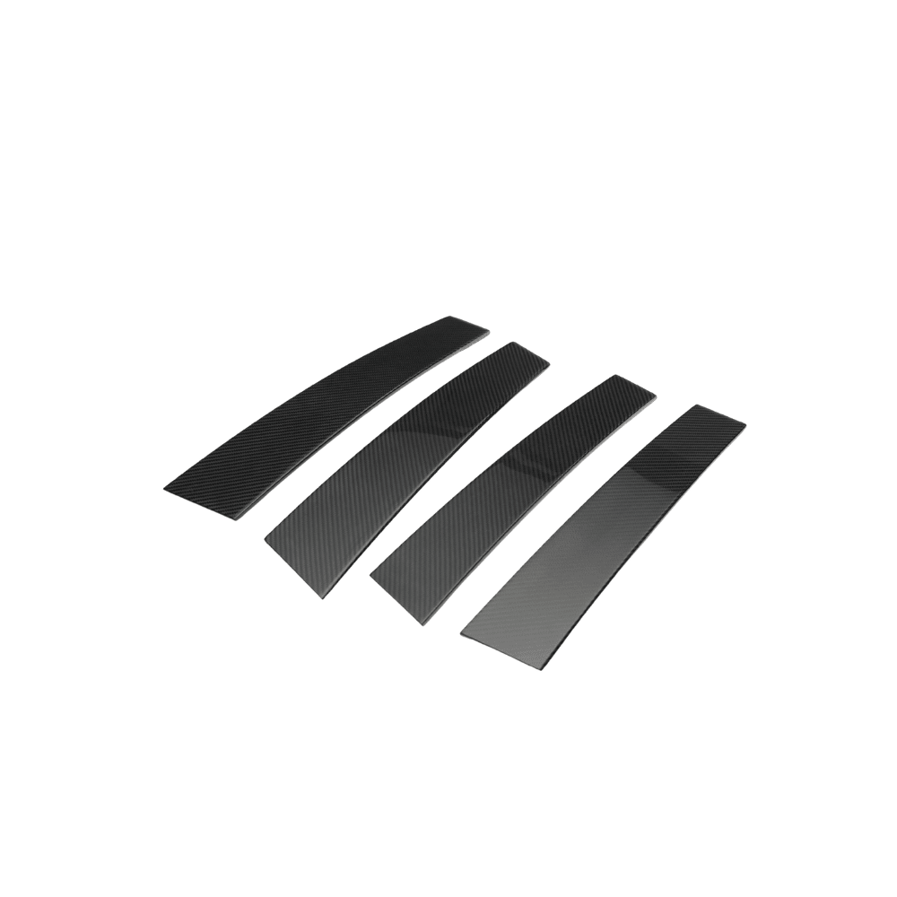 JDMuscle 23-26 Toyota GR Corolla Carbon Fiber Exterior B-Pillar Covers (4PC)