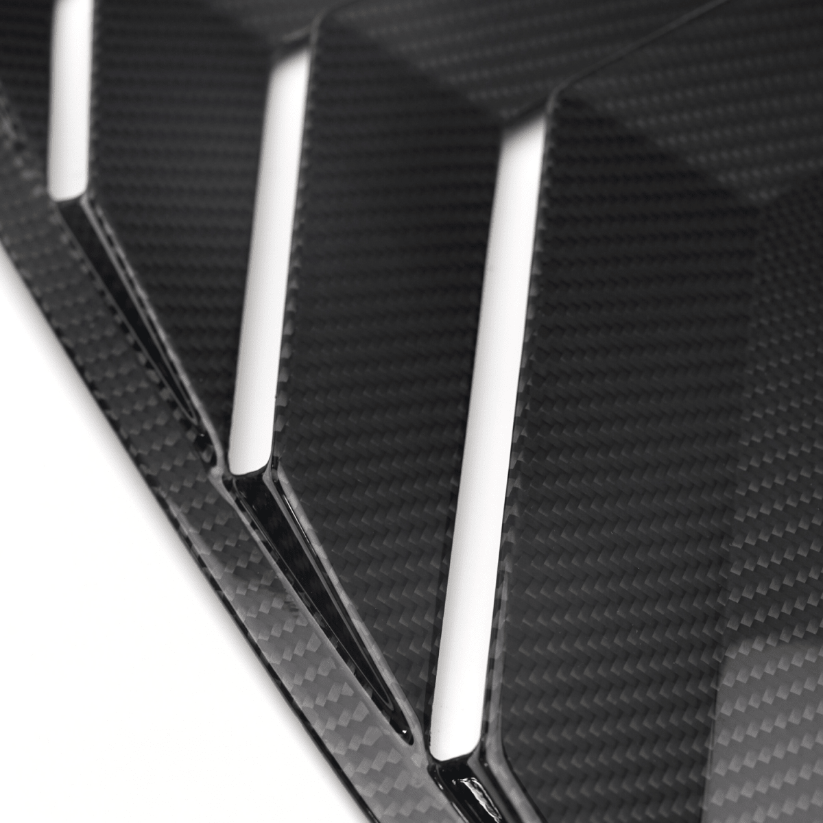 JDMuscle [23-26 Toyota GR Corolla] Carbon Fiber Rear Quarter Louvers Covers (2PC)