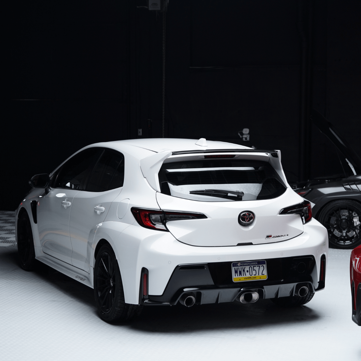JDMuscle [23-26 GR Corolla, 19-26 Corolla Hatch] Spec D Spoiler | Paint Matched/Gloss Black/Carbon Fiber