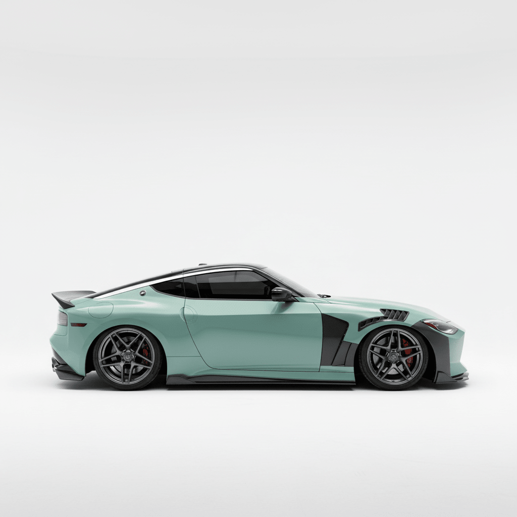 JDMuscle [23+ Nissan Z] Vented V1 Carbon Fiber Fenders