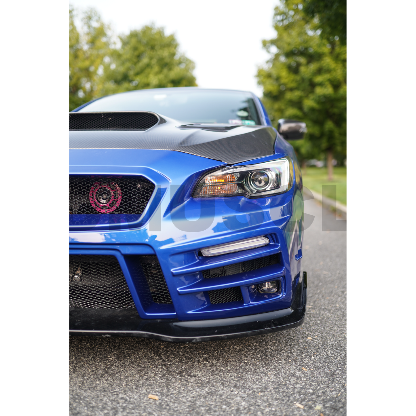JDMuscle [15-21 WRX/STI] Paint-Matched Headlight Eyelids *Special Order*