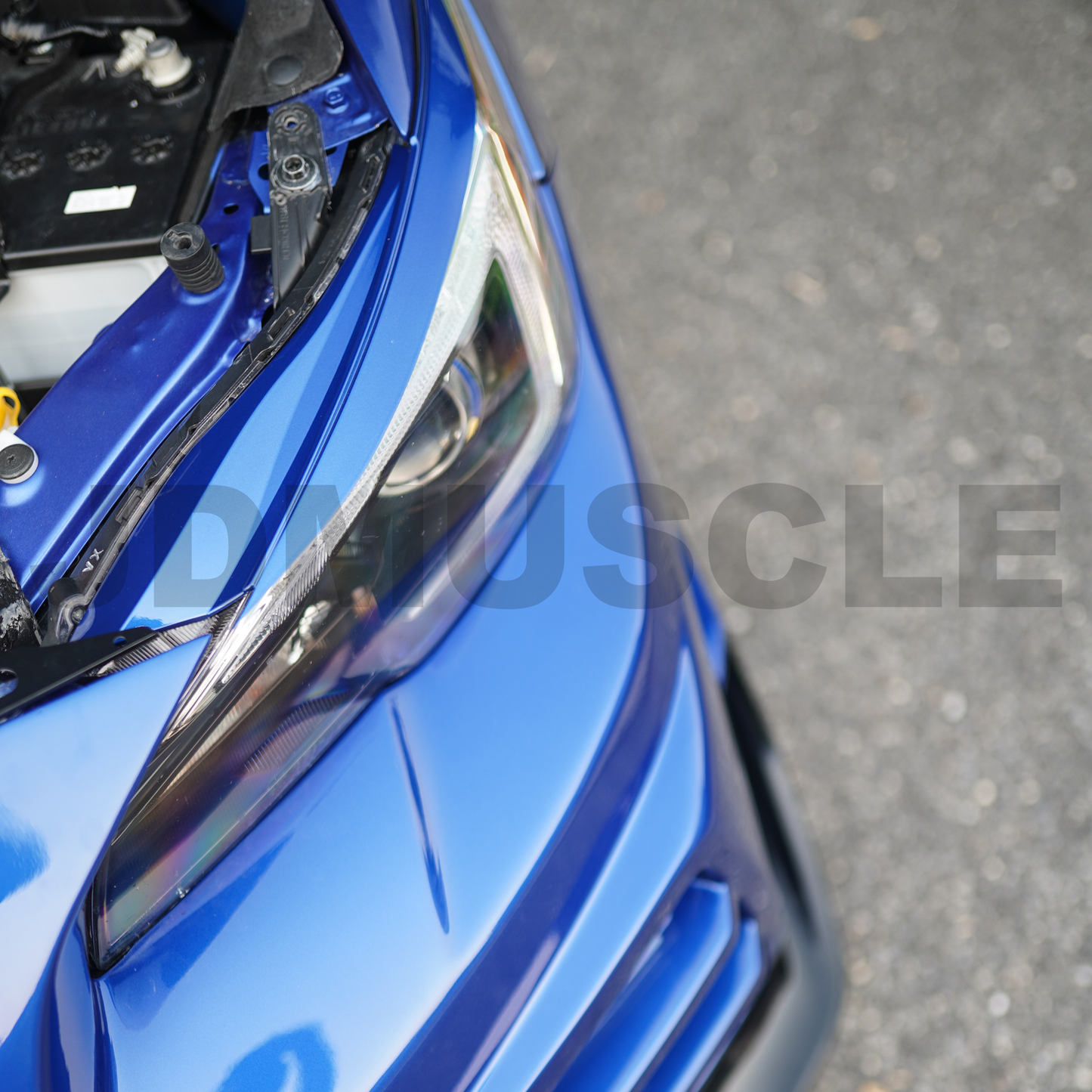 JDMuscle [15-21 WRX/STI] Paint-Matched Headlight Eyelids *Special Order*