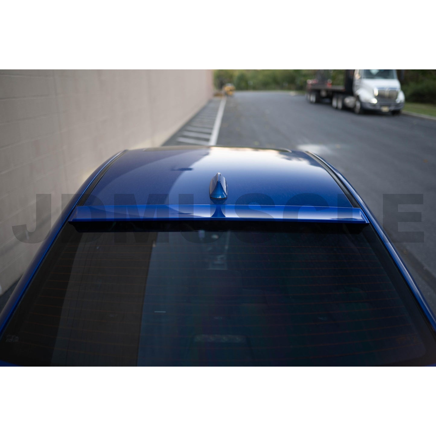 JDMuscle [15-21 WRX/STI] Paint Matched Roof Spoiler V1 *Clearance*No Returns*