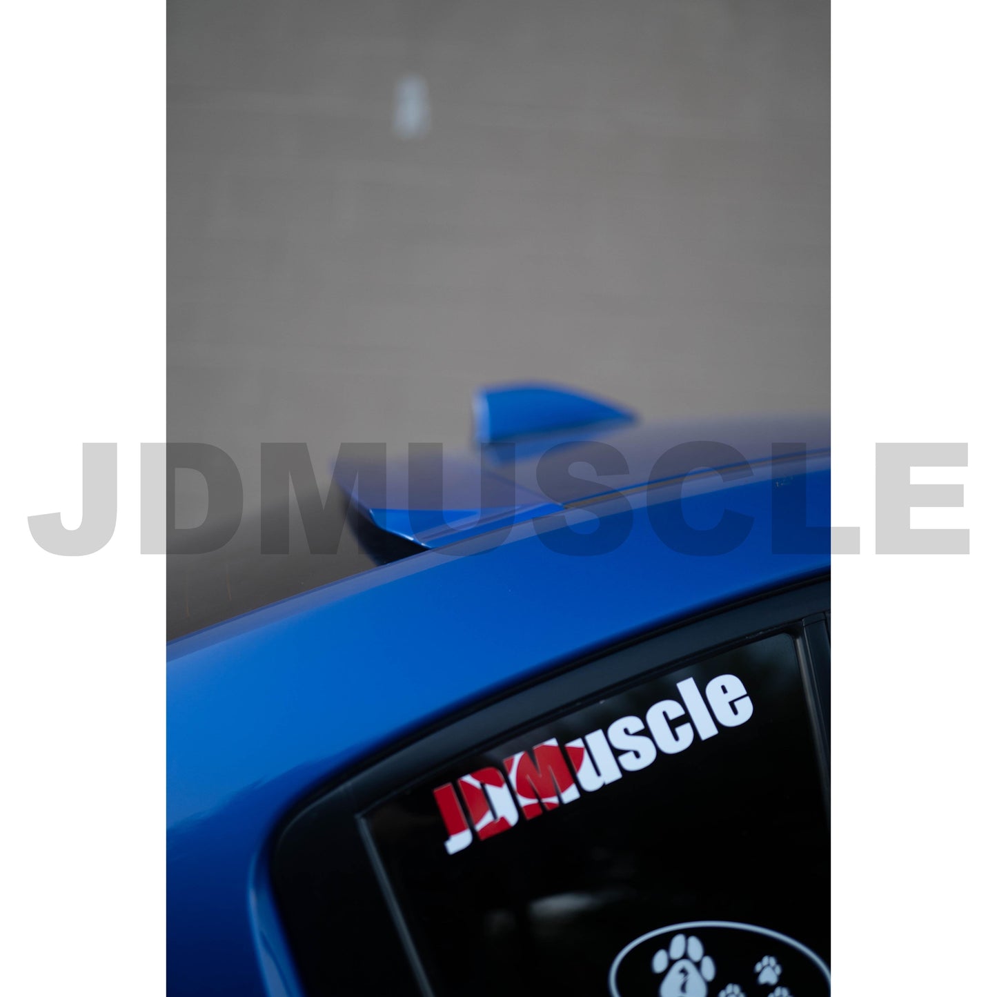 JDMuscle [15-21 WRX/STI] Paint Matched Roof Spoiler V1 *Clearance*No Returns*