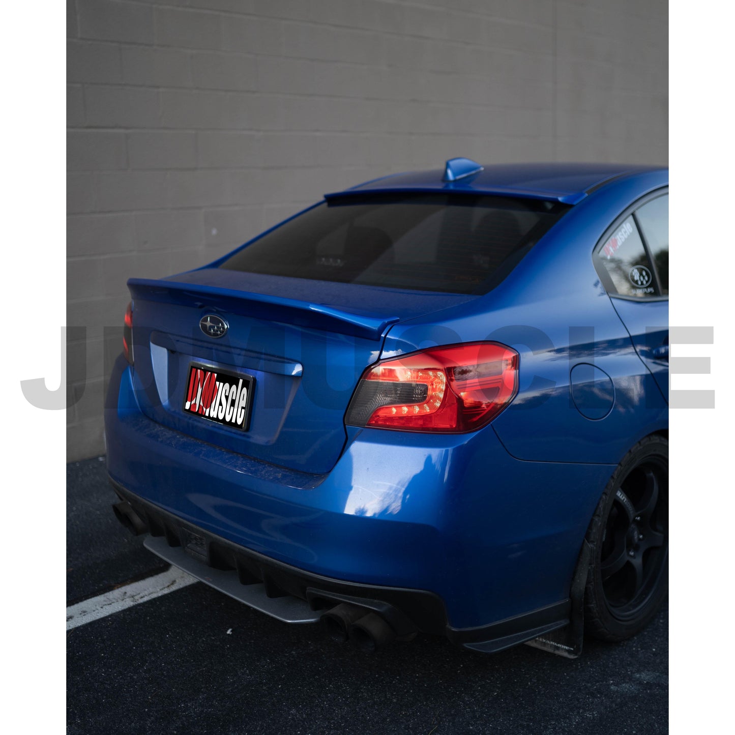JDMuscle [15-21 WRX/STI] Paint Matched Roof Spoiler V1 *Clearance*No Returns*