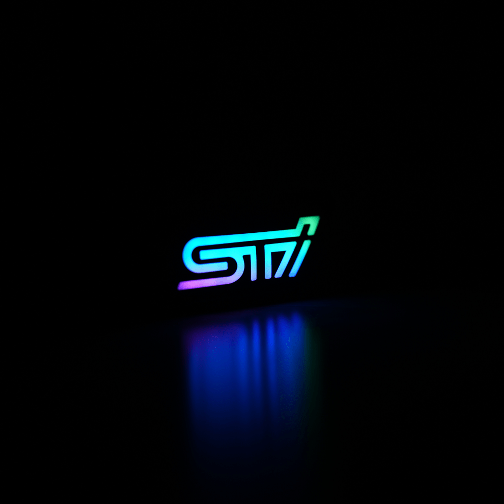 Racing Art RGB Front Grille Emblem- Mutilple Fitment