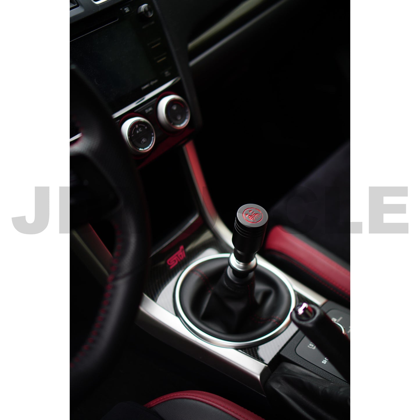 JDMuscle Suji Series Shift Knob - Black Piston [Universal] *Clearance*No Returns*
