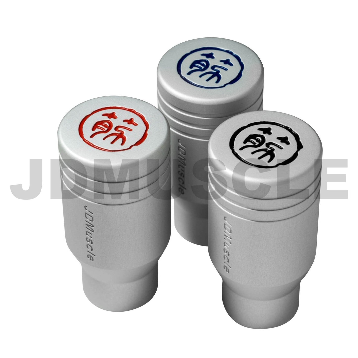 JDMuscle Suji Series Shift Knob - Silver Piston *Clearance*No Returns*