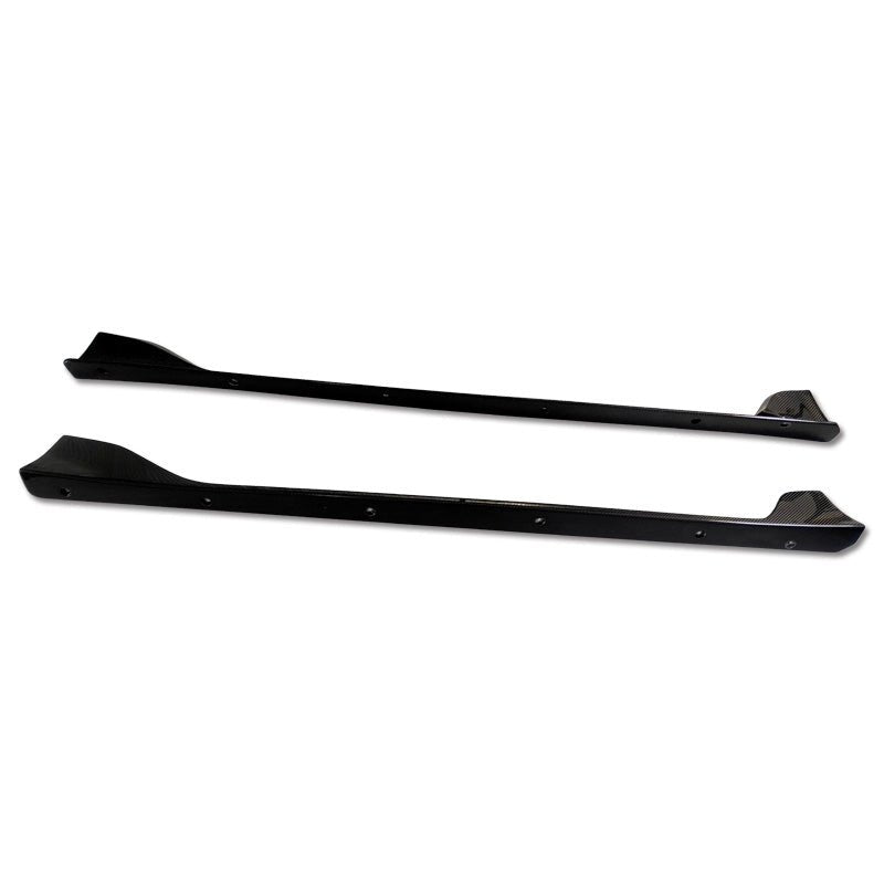 JDMuscle Tanso Carbon Fiber AM Style Side Skirt for 2020+ Toyota Supra - View 3