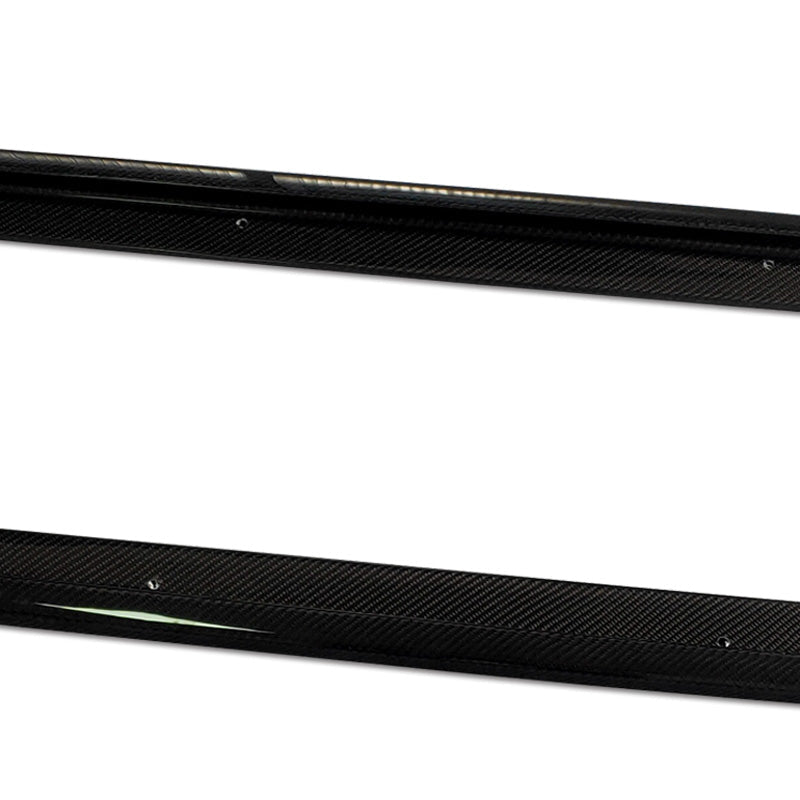 JDMuscle Tanso Carbon Fiber AM Style Side Skirt for 2020+ Toyota Supra - View 4