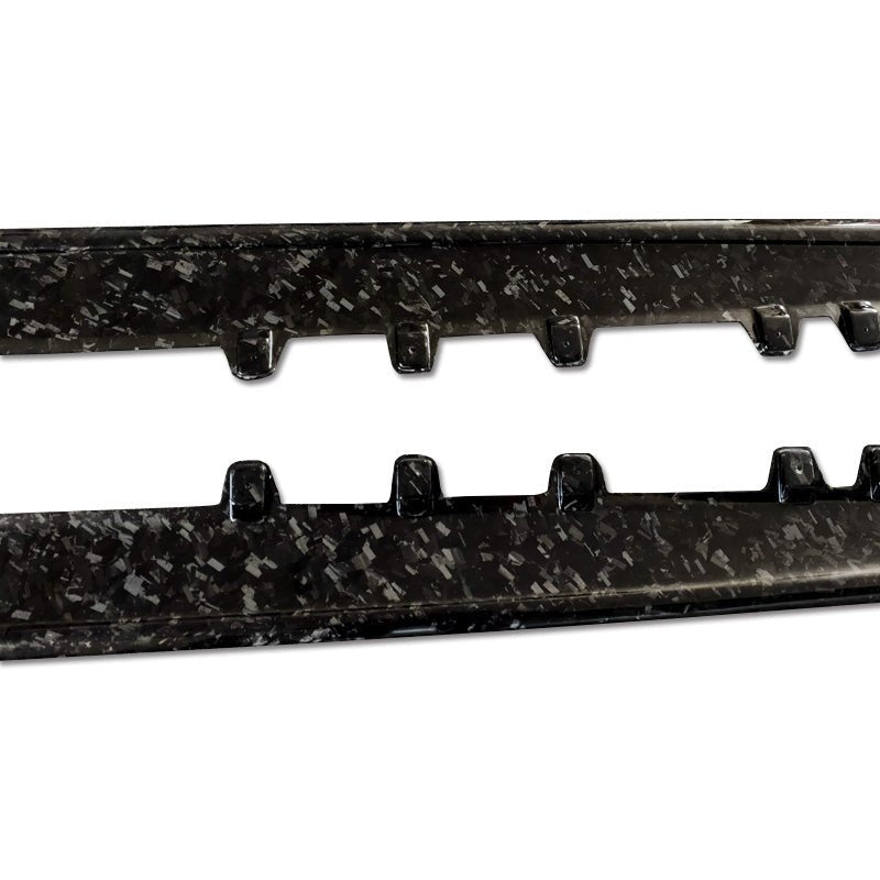 JDMuscle Tanso Carbon Fiber AT Style Side Skirt for 2020+ Toyota Supra - View 4