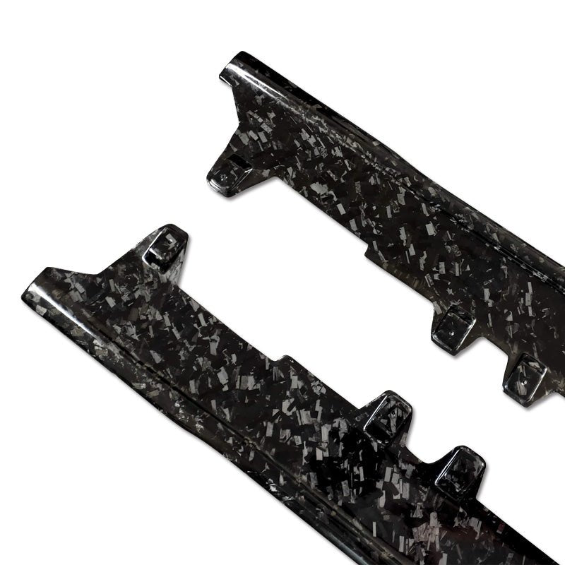JDMuscle Tanso Carbon Fiber AT Style Side Skirt for 2020+ Toyota Supra - View 2