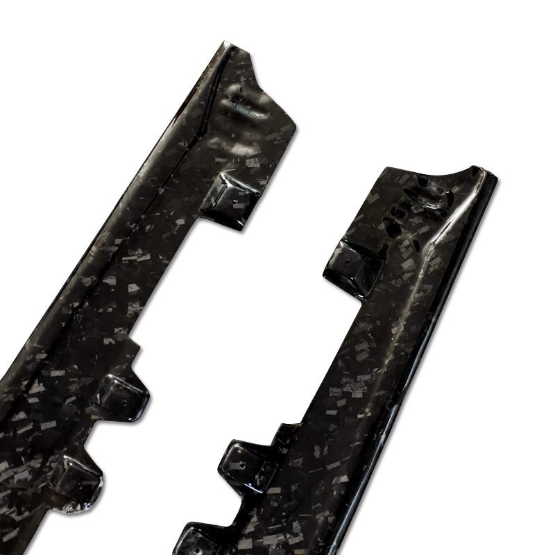 JDMuscle Tanso Carbon Fiber AT Style Side Skirt for 2020+ Toyota Supra - View 3