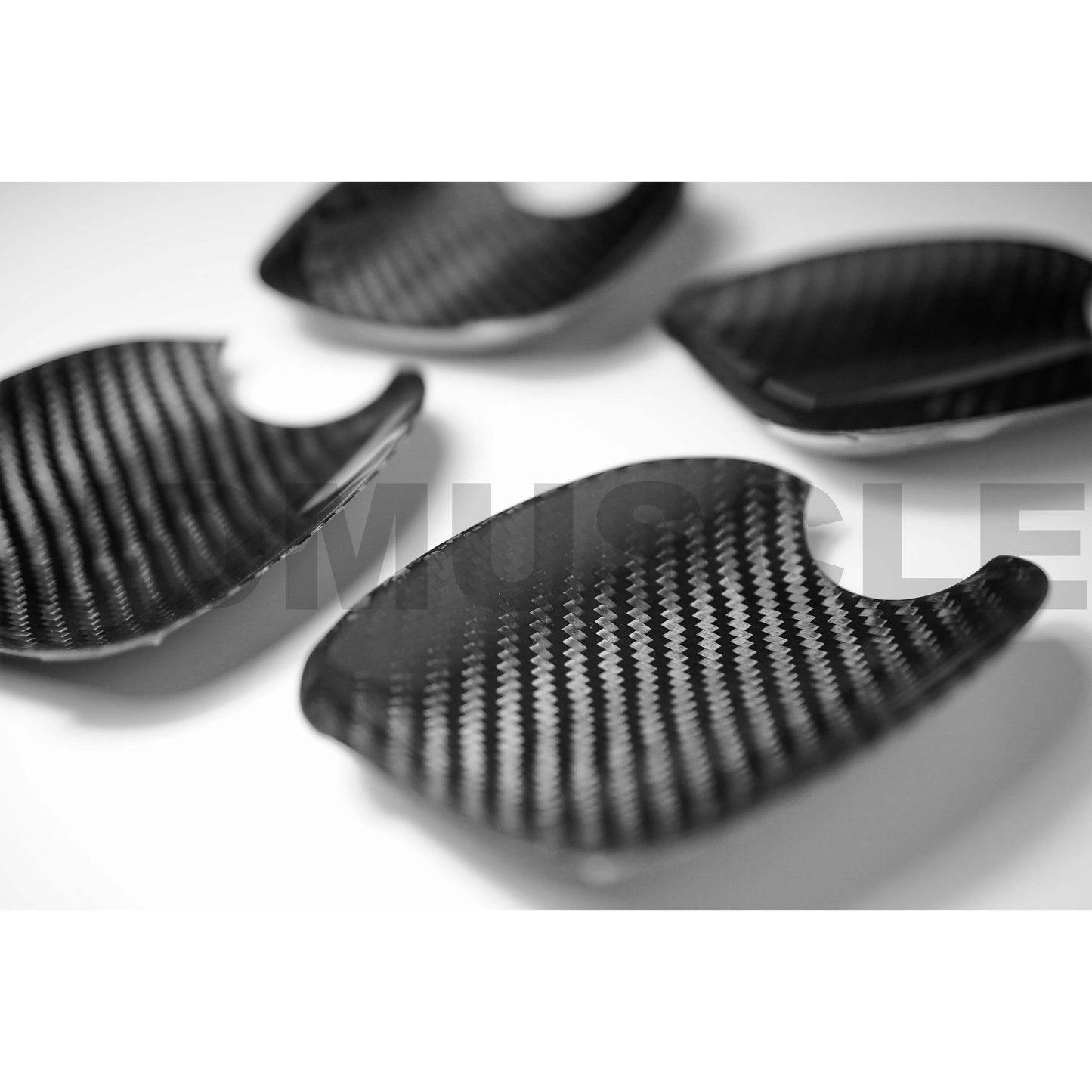 JDMuscle [15-21 WRX/STI] Pre-preg Carbon Fiber Door Bowl Inserts
